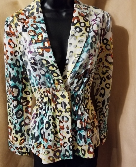 ♡ Authentic Designer V Christina Jacket Blazer NWT - Picture 4 of 9